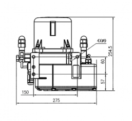 ALP80 Series Centralized Lubrication Piston Pump