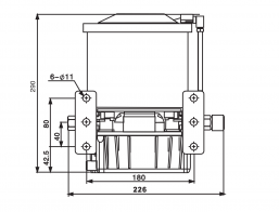 ALP50 Series of Centralized Lubrication Grease Pump