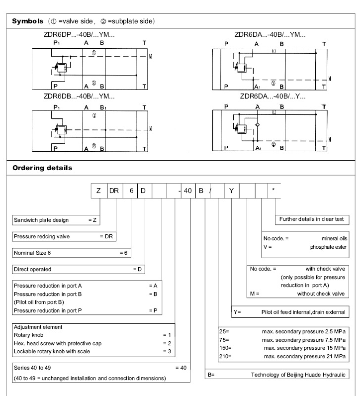 Pressure reducing valves type ZDR 6 D .png