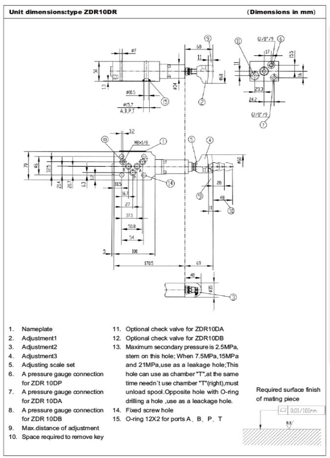 Direct operated pressure reducing valve sandwich plate,type ZDR 10 D...40B .png