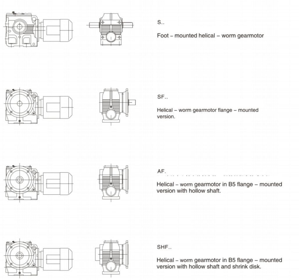 The Following Type Of Helical Worm Geared Motor Can Be Supplied .png