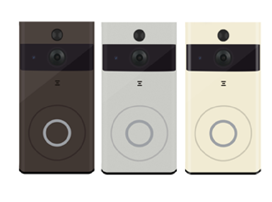 M809 3 Colors Low Power WiFi Visual Doorbell Wireless Video Doorbell.png