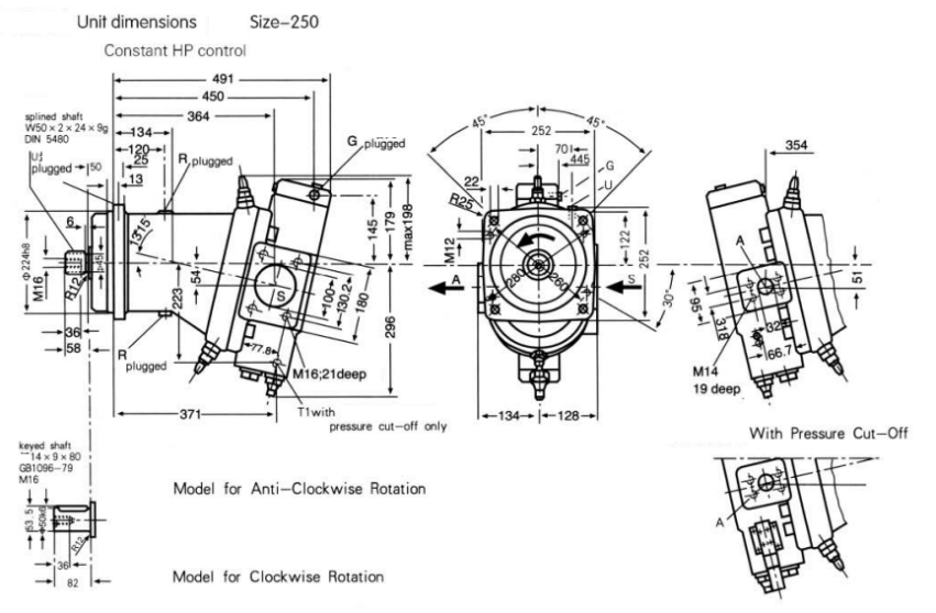 Axial Piston-bent Axis Design Variable Displacement Pump A7V .png