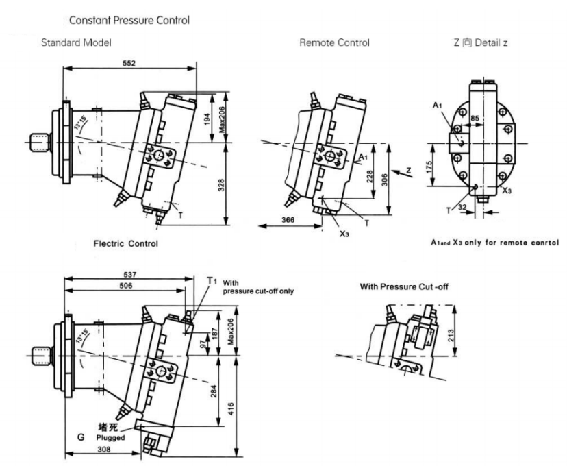 Axial Piston-bent Axis Design Variable Displacement Pump A7V .png