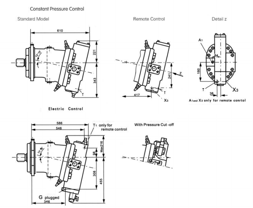 Axial Piston-bent Axis Design Variable Displacement Pump A7V .png