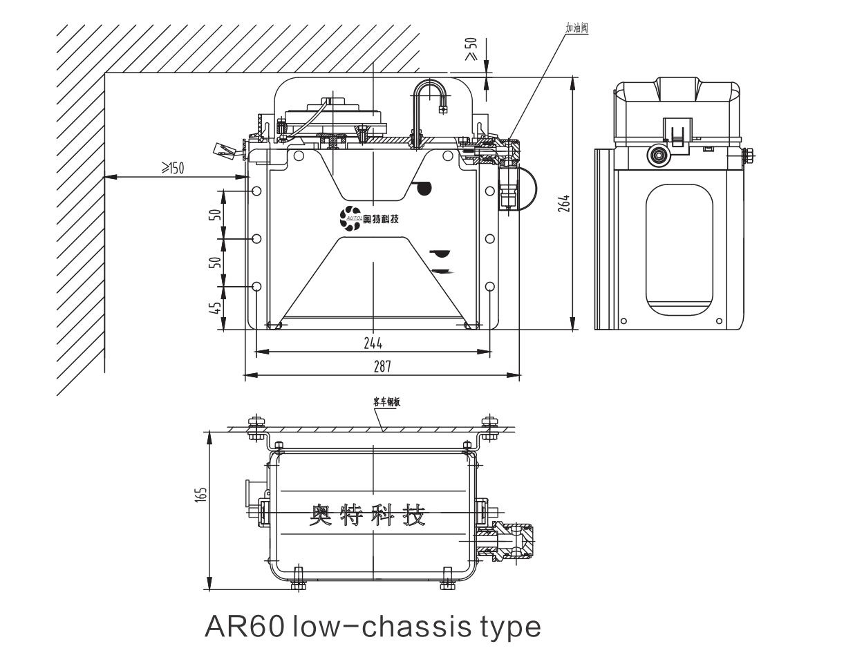 Centralized Lubrication Grease Pump of AR60 Series