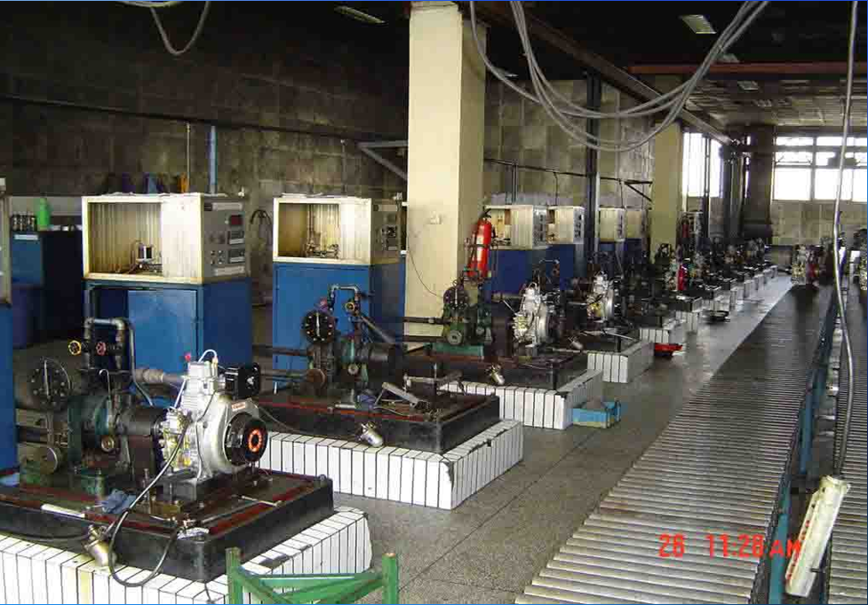 diesel engines testing