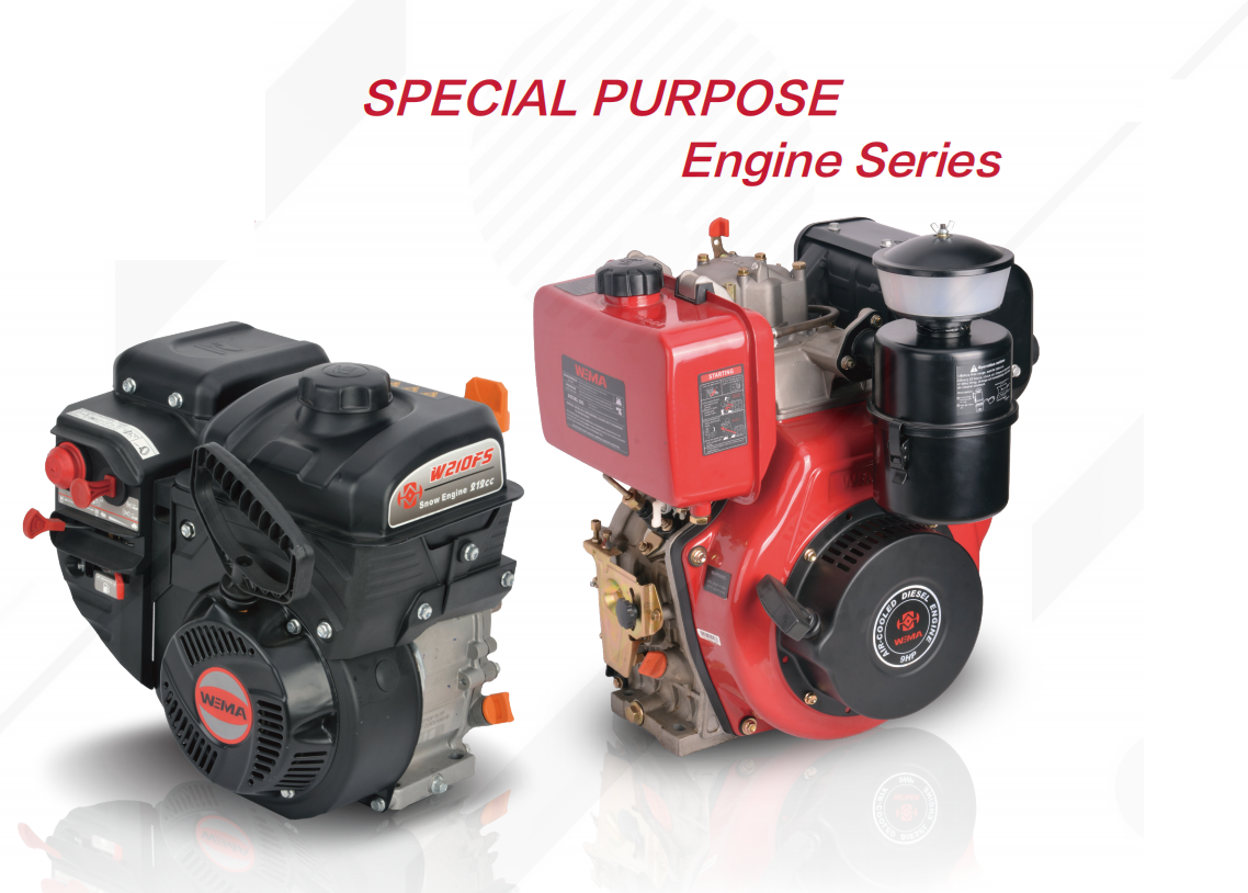 W210FS(E) gasoline snow blower engine