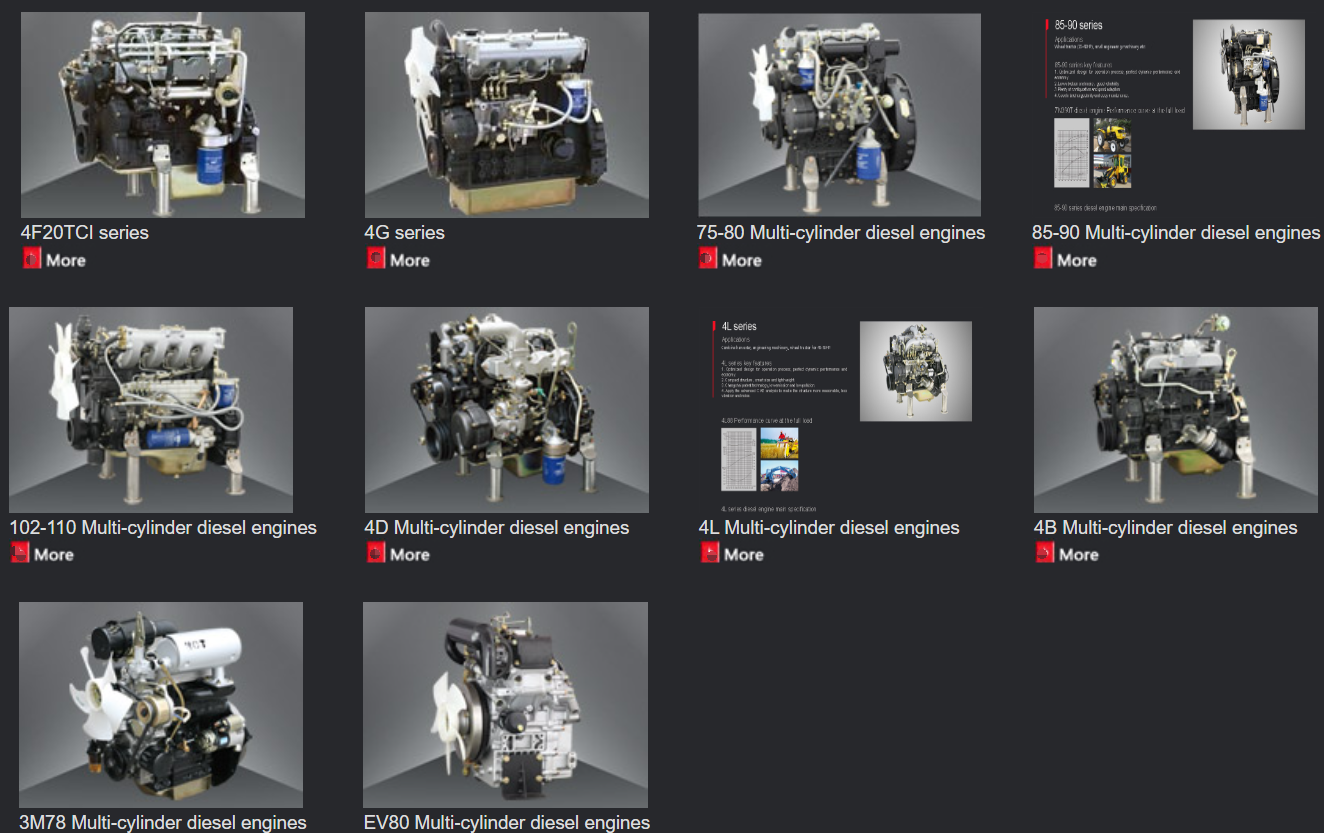 changchai multi-cylinder diesel engine 2 cylinder 4 strokes 