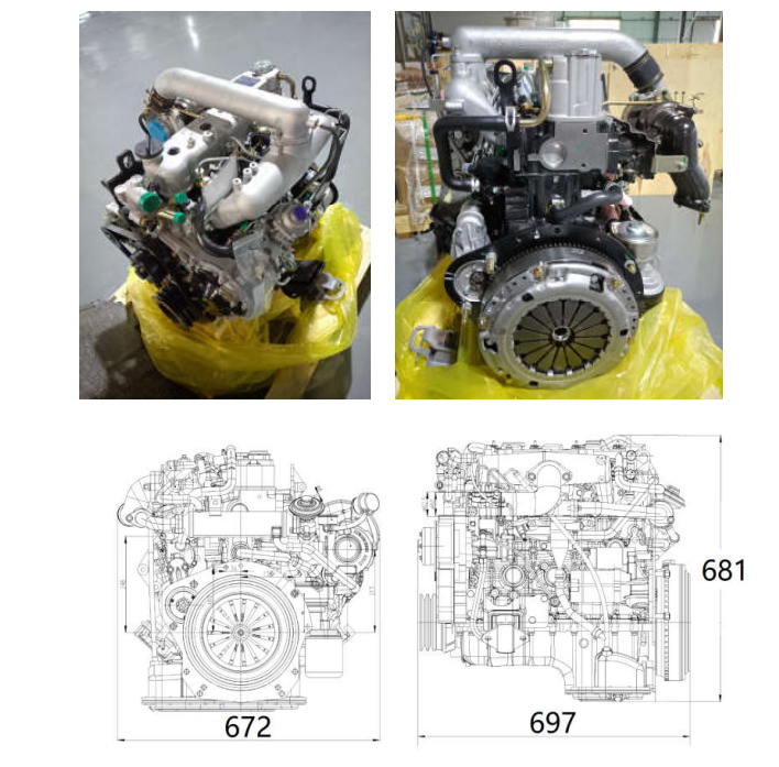 4JB1 diesel engine